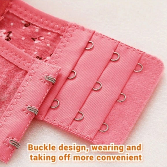 🆕Purple WireFree Comfort Push Up Breathable Bralette Soft & Comfortable Bra - Picture 5 of 12